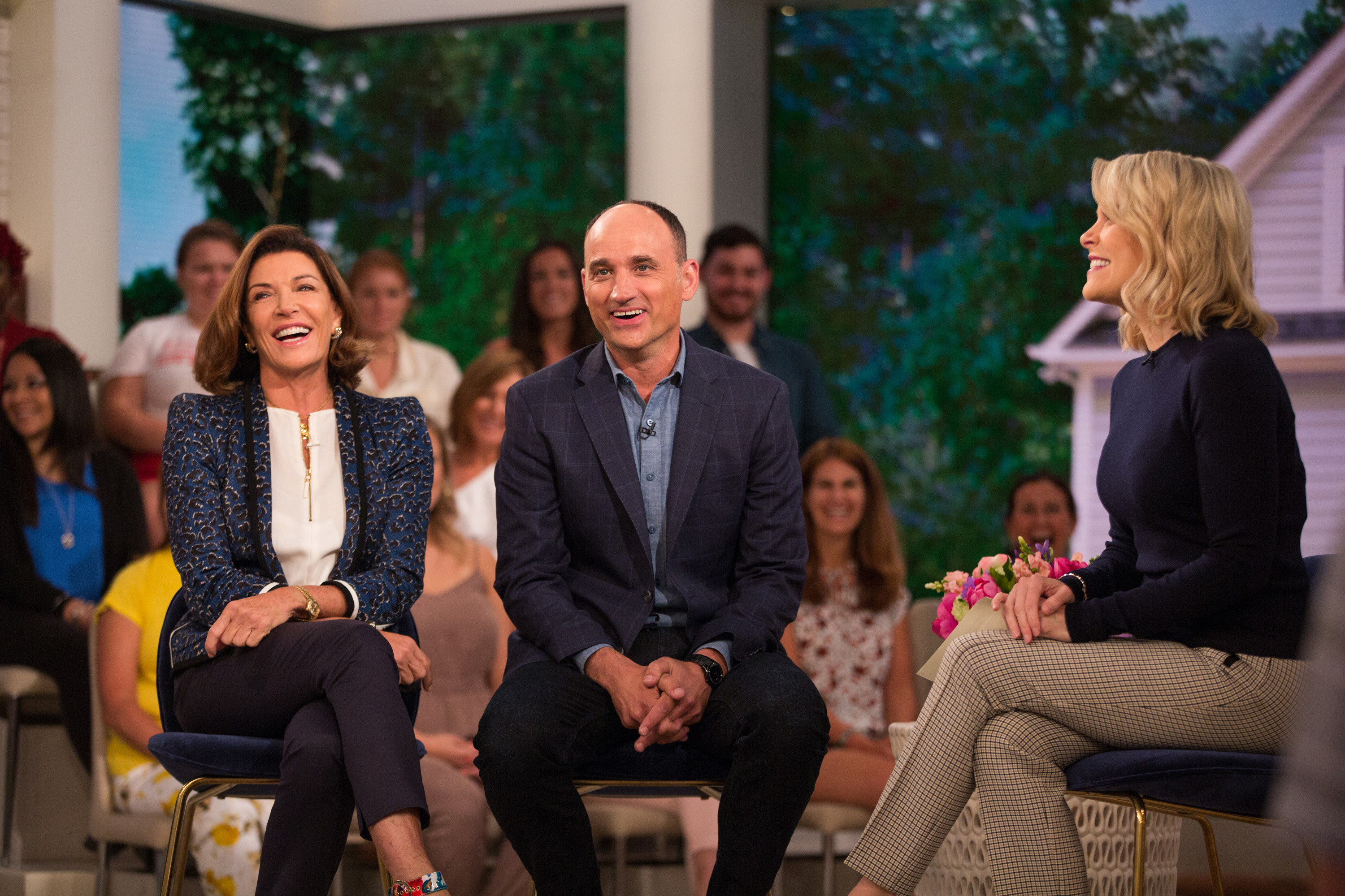 Hilary Farr and David Visentin from HGTV's 'Love It or List It' on the Today show in 2018