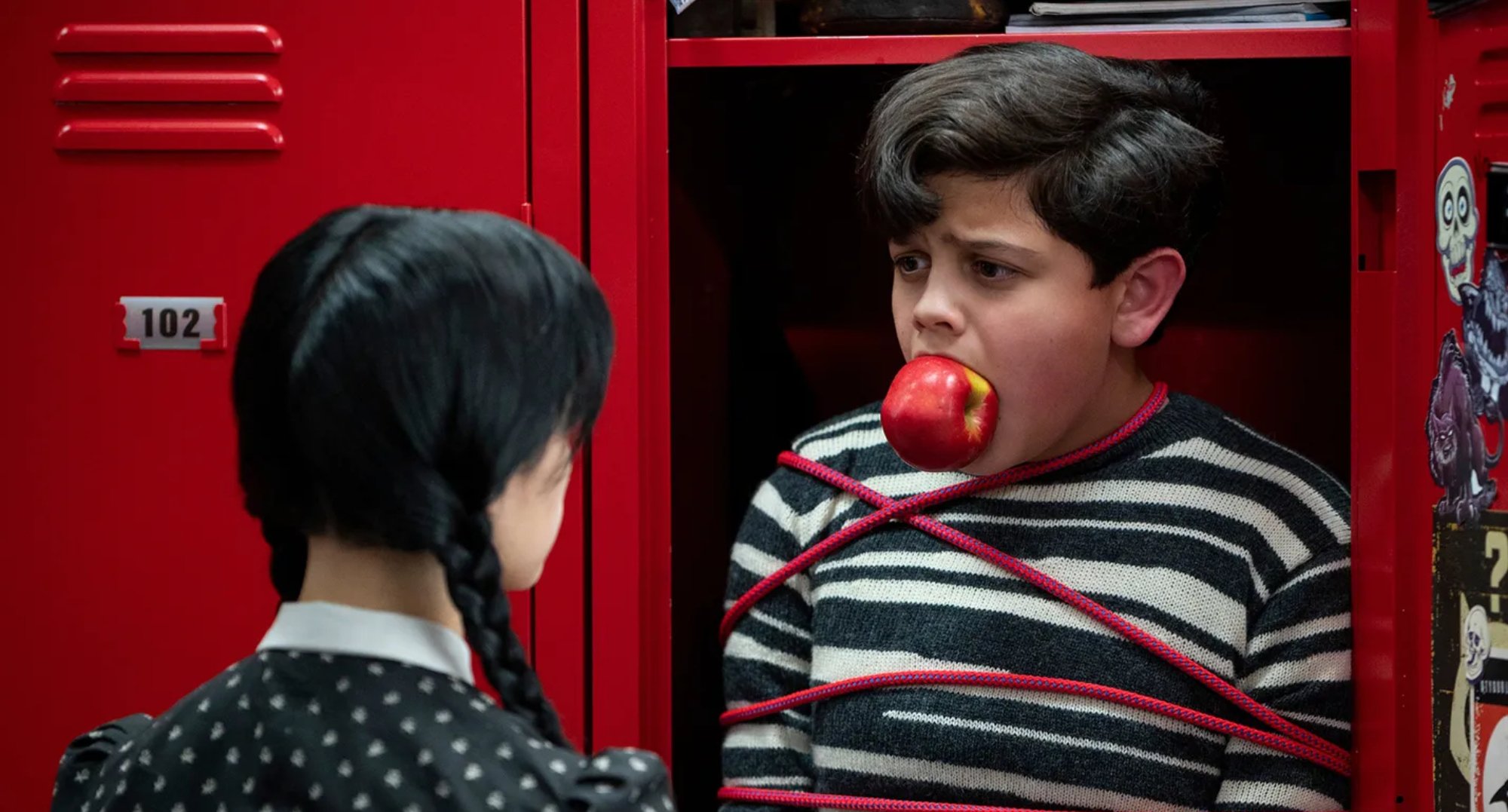 Isaac Ordonez as Pugsley in 'Wednesday' series.