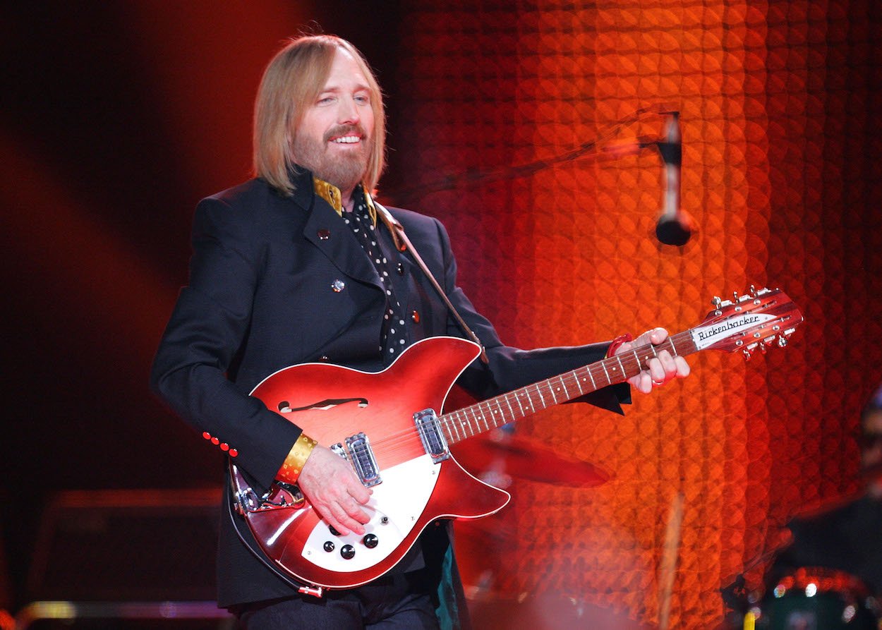 Tom Petty performs the halftime show at Super Bowl 42 in 2008. Tom Petty and the Heartbreakers had equipment stolen in 2012, and a thief took $100,000 of guitars and guns from Petty's storage locker in 2019.