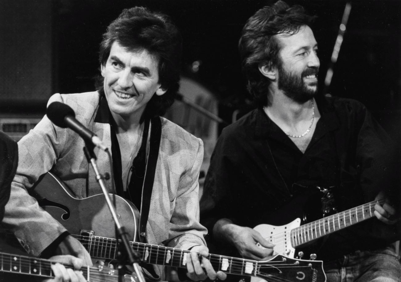 Eric Clapton Was 'Wary' of Letting His Guard Down Around George ...