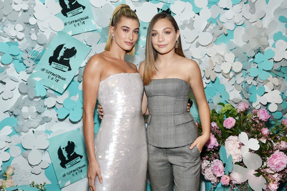 smoothie creator Hailey Bieber and Maddie Ziegler