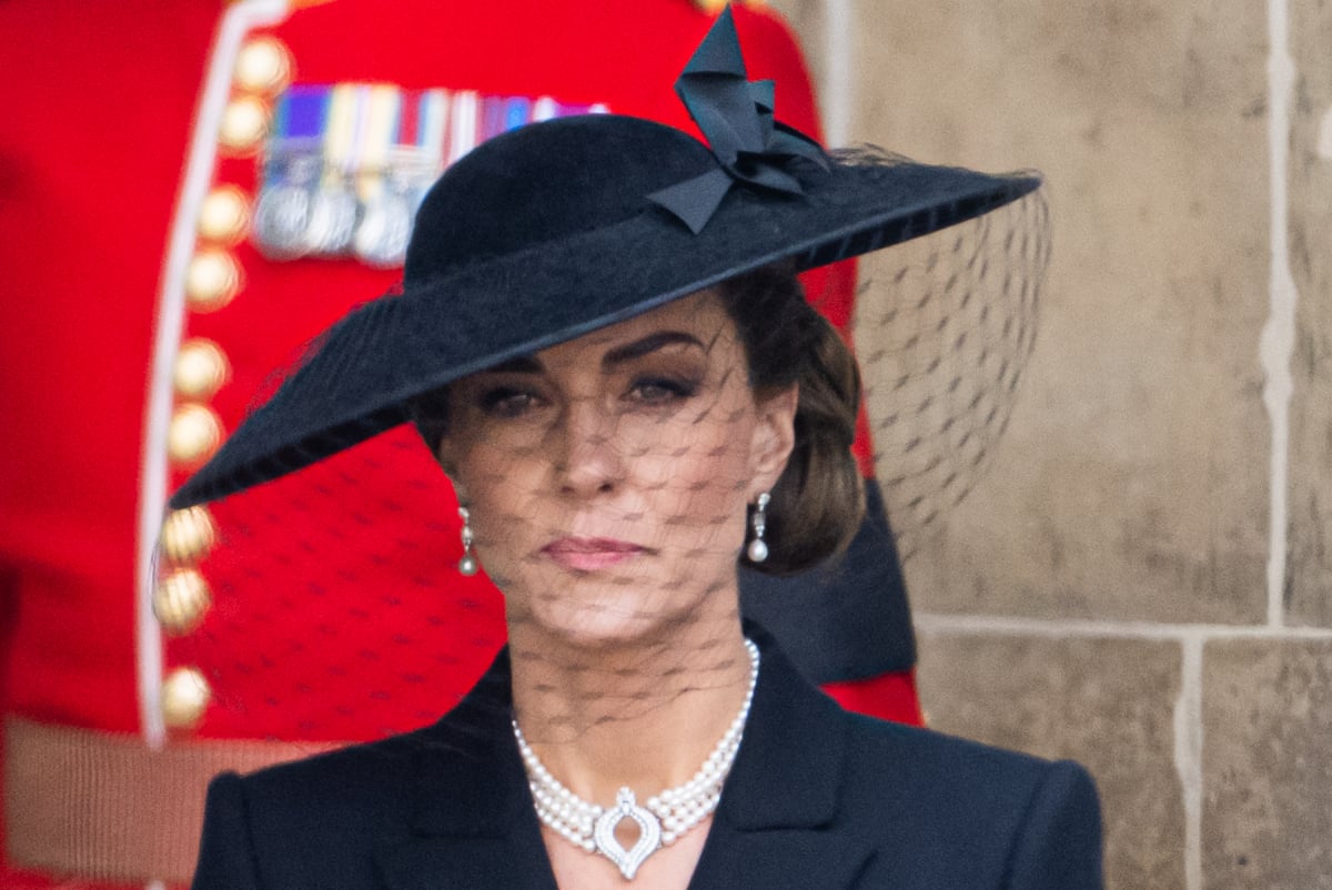 Kate Middleton wore Alexander McQueen @ Queen Elizabeth II Funeral Service