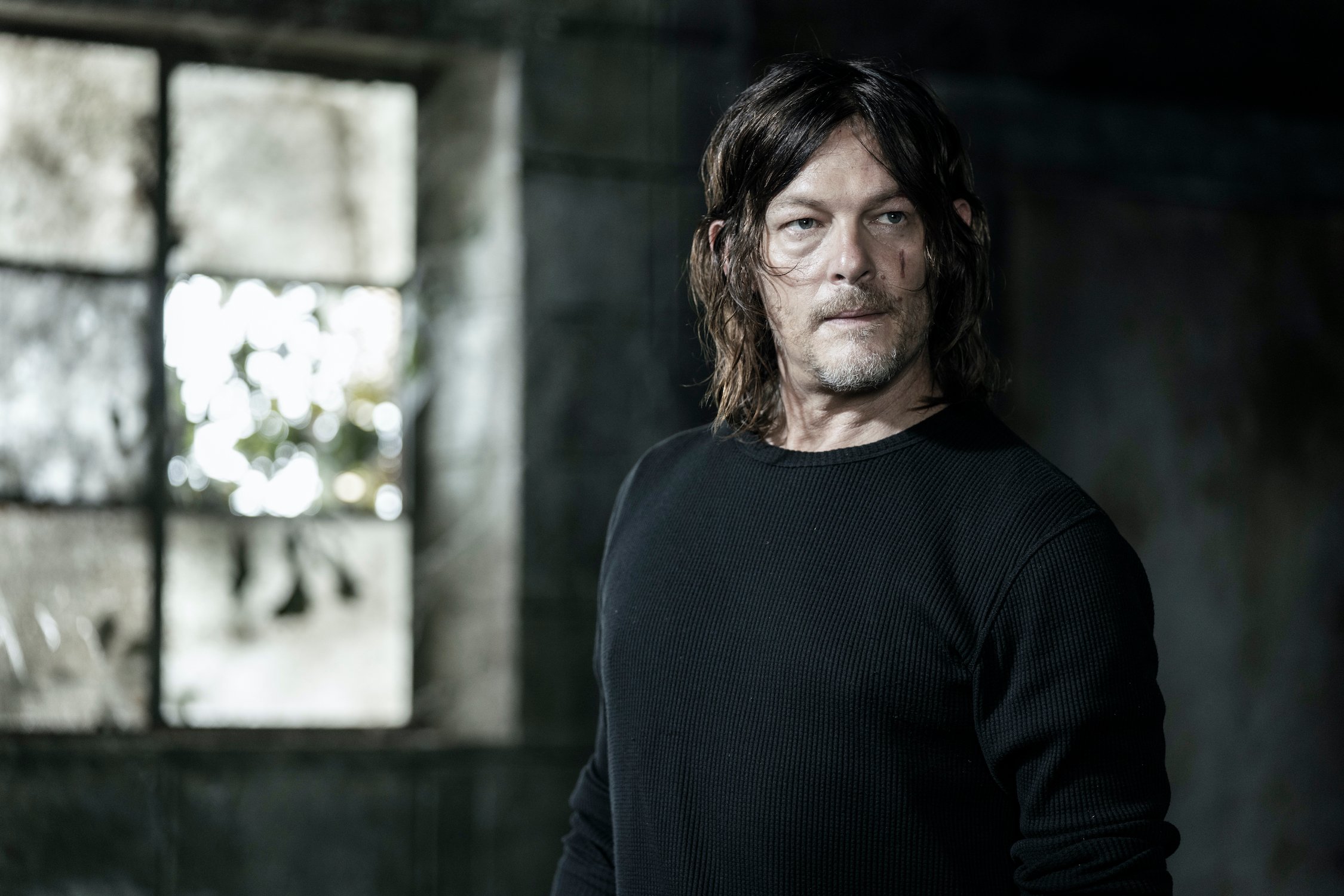 Norman Reedus as Daryl Dixon in season 11 of The Walking Dead