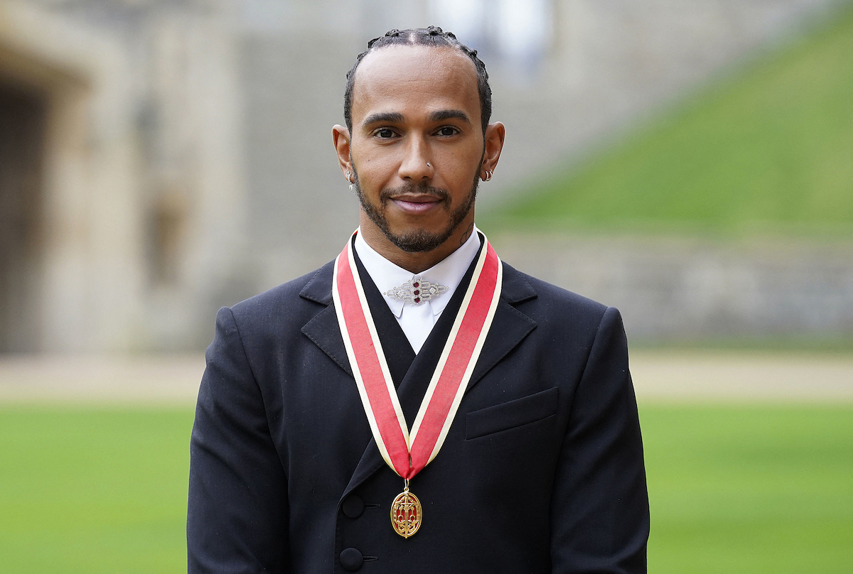 Lewis Hamilton Was Knighted Nearly 25 Years After He Told King Charles ...