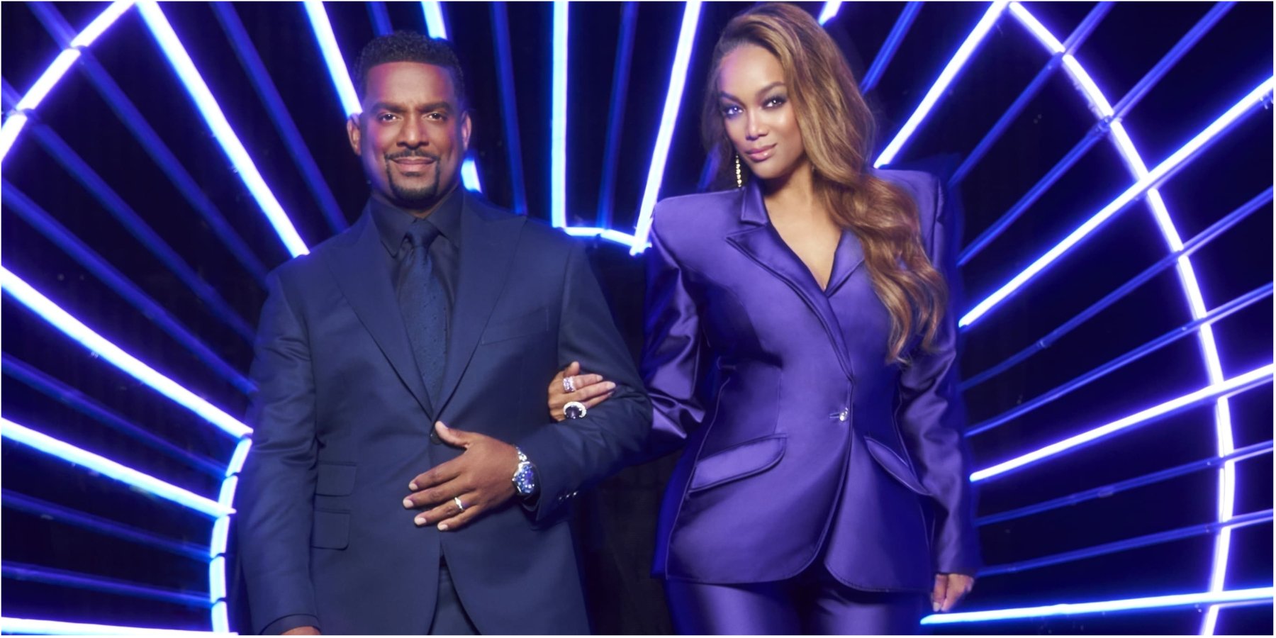 Alfonso Ribeiro and Tyra Banks host 'Dancing with the Stars.'