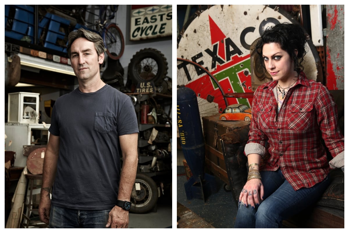How American Pickers Mike Wolfe And Danielle Colby First Met I Liked His Sass World Time 