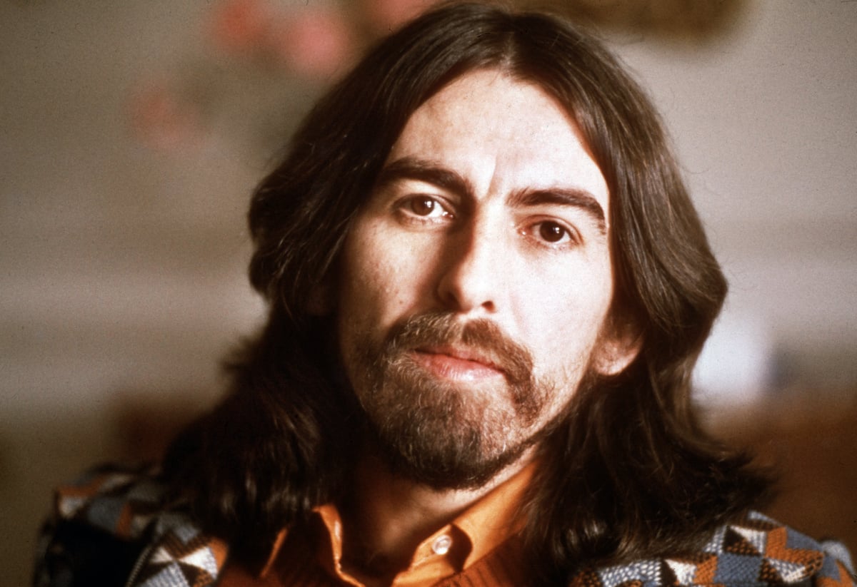 George Harrison smiling