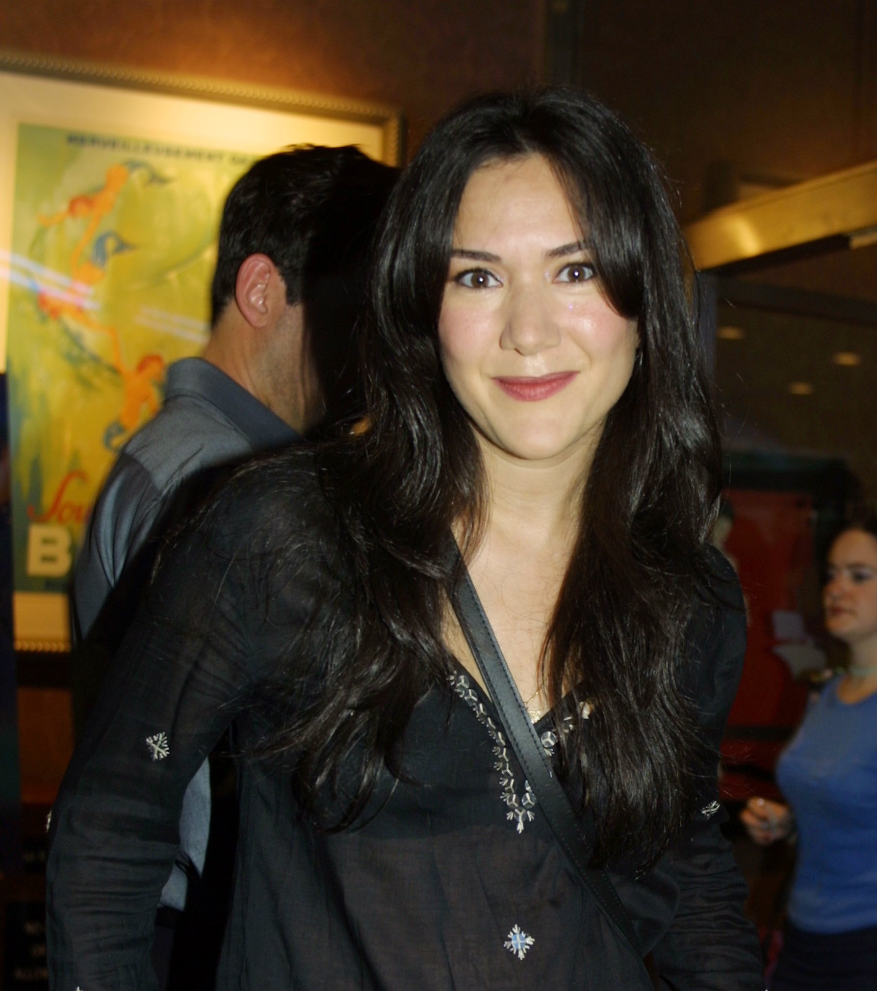 Nadia Dajani attends the premiere of the film "Happy Accidents" August 22, 2001. Dajani portrayed Nina Katz in one episode of 'Sex and the City'