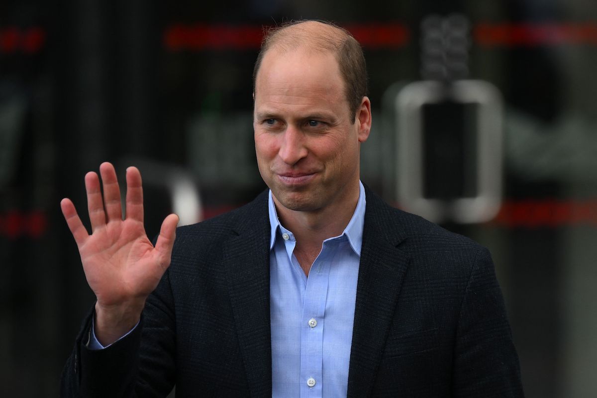 Prince William, whose body language shows he is more confident after previously showing nervous gestures similar to King Charles.