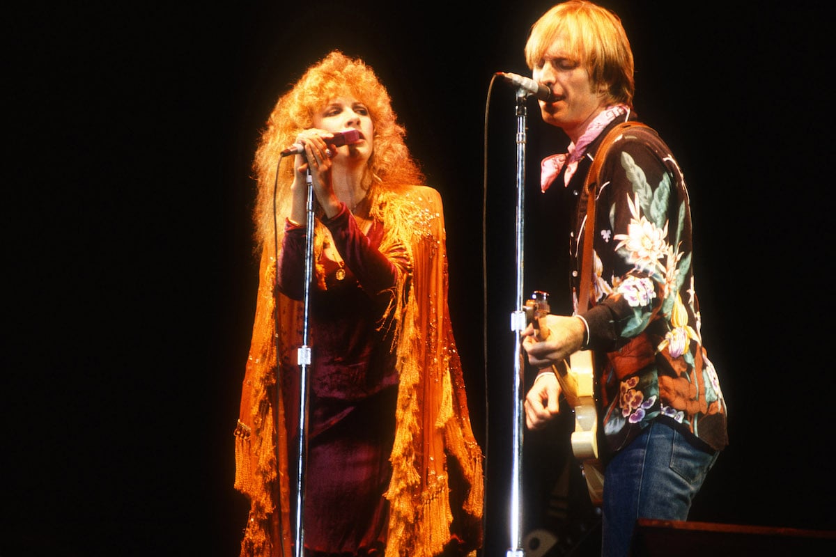 Stevie Nicks and Tom Petty, who shared a close friendship.