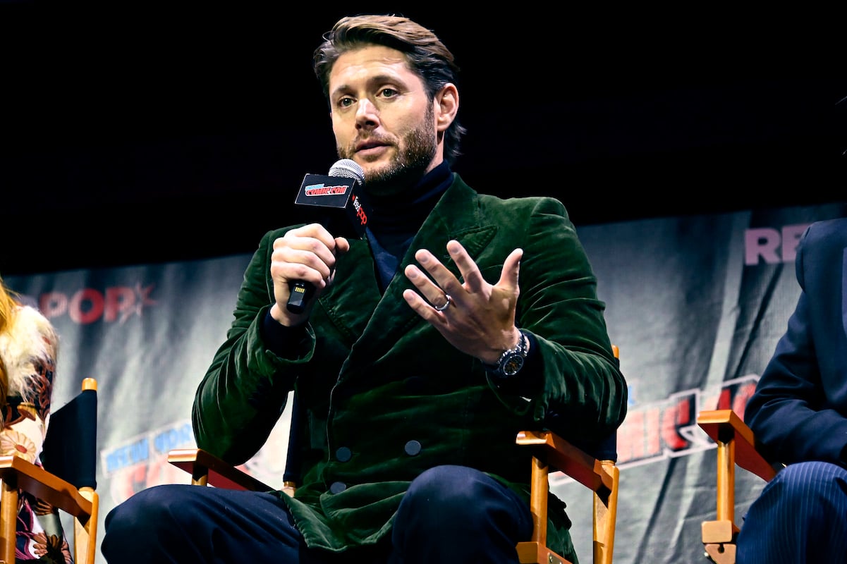 'Supernatural' star Jensen Ackles speaks at a 'Winchesters' panel at New York Comic-Con