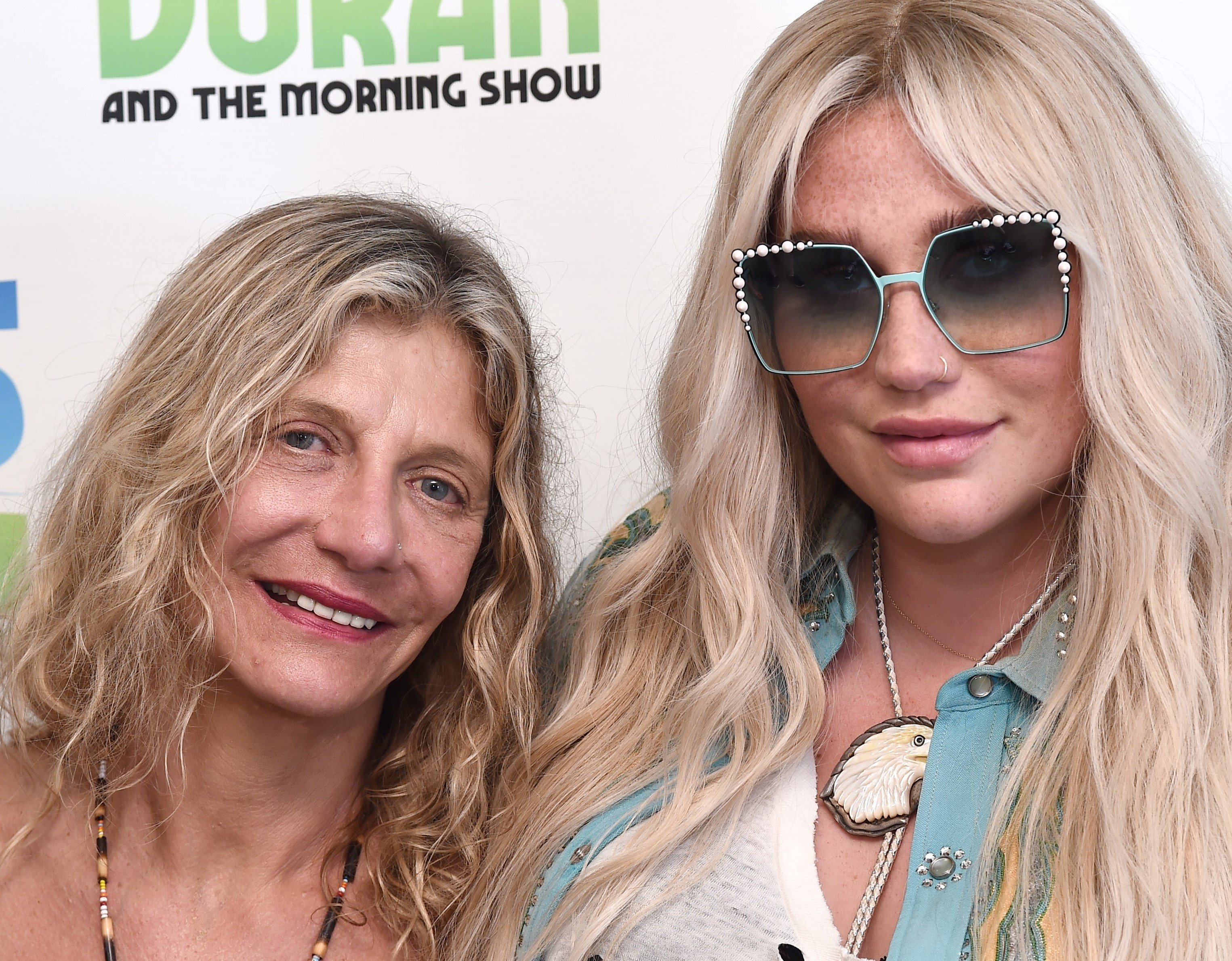 Pebe Sebert and Kesha smiling