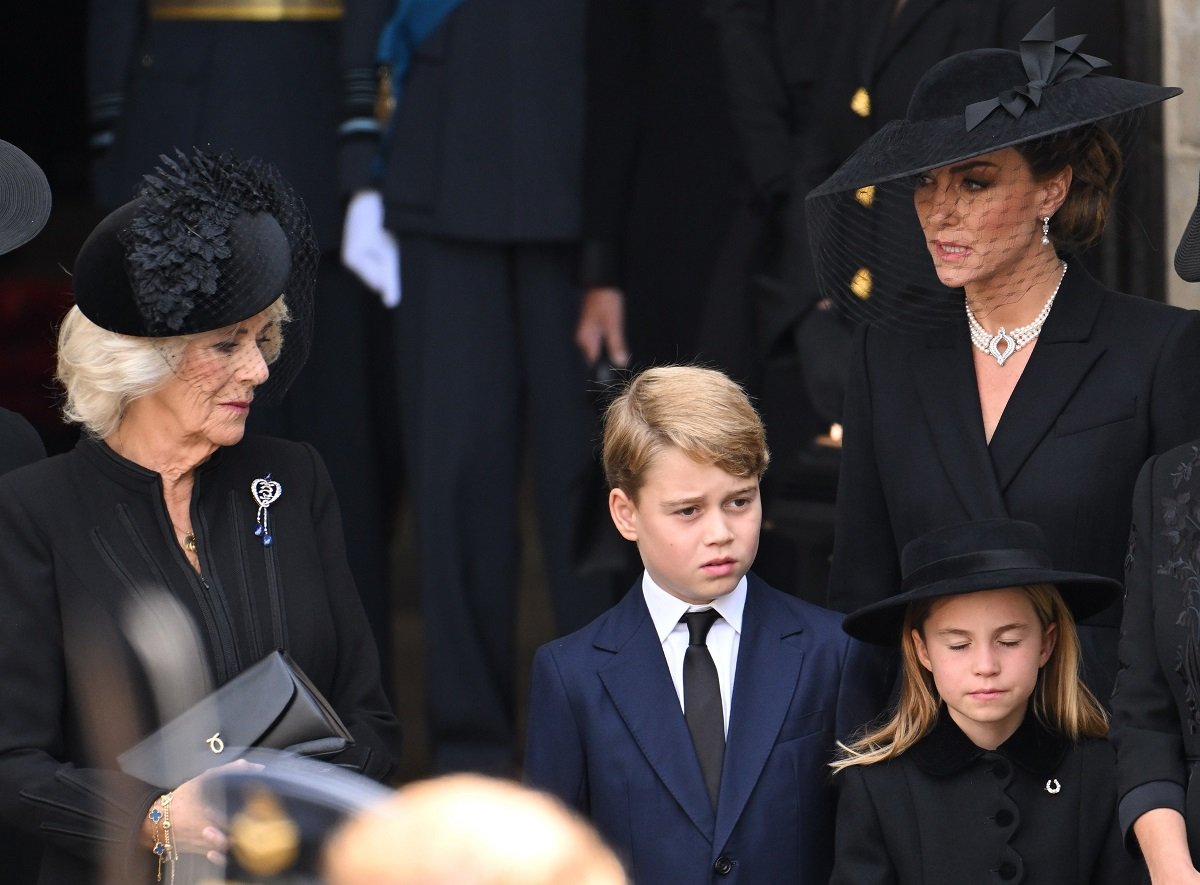 Camilla Parker Bowles gestured to Kate Middleton as a result of ...