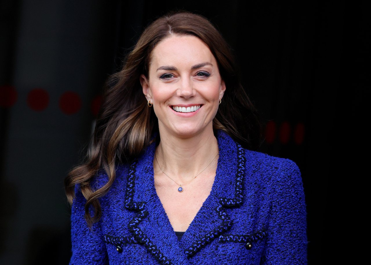 Kate Middleton's Vintage Royal Blue Blazer Is a Subtle Nod to Princess Diana