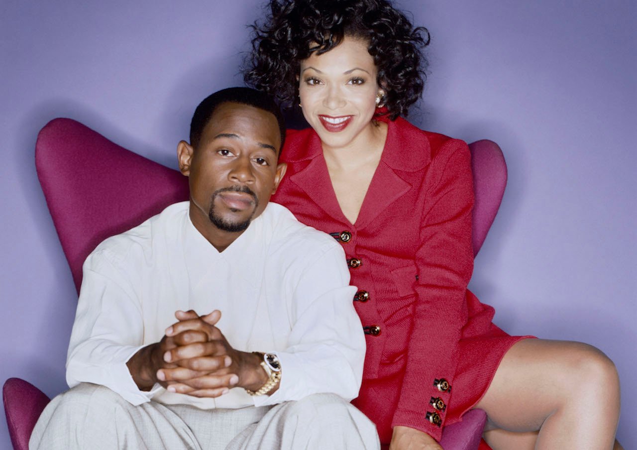 Martin Lawrence and Tisha Campell smile in promotional photo for show; their Thanksgiving episode was chaotic