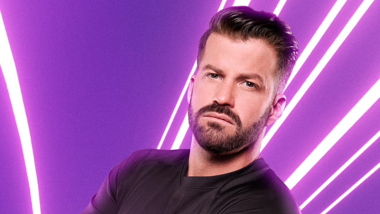 Johnny 'Bananas' Devenanzio posing for 'The Challenge' Season 38 cast photo