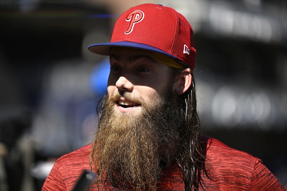 Why Does Phillies Star, Brandon Marsh, Always Look Greasy? It's a Choice