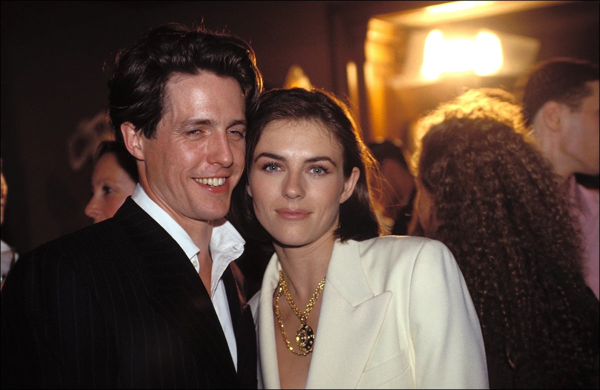 Exes Hugh Grant And Elizabeth Hurley Are Such Good Friends Hes Her Son