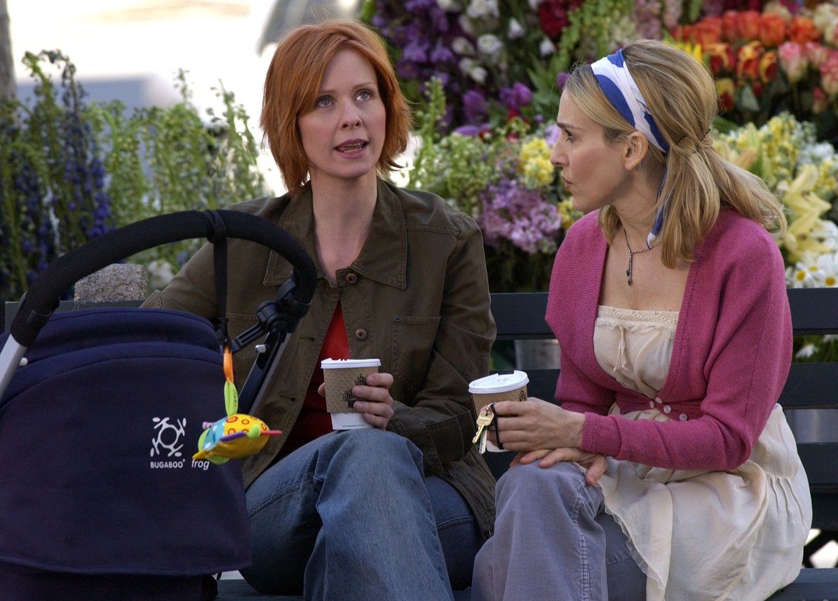 Sex And The City Why Cynthia Nixon Wanted Carrie There For Mirandas Labor 2510