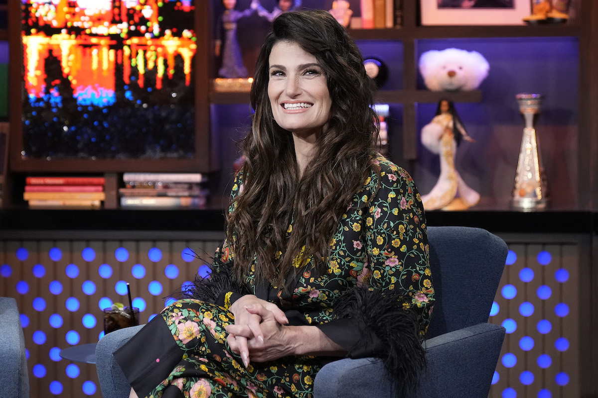 Idina Menzel appears on "Watch What Happens Live"