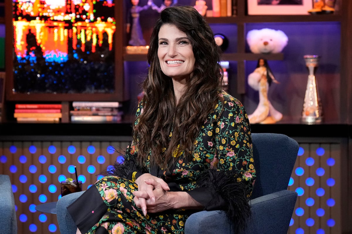 Idina Menzel appears on "Watch What Happens Live"