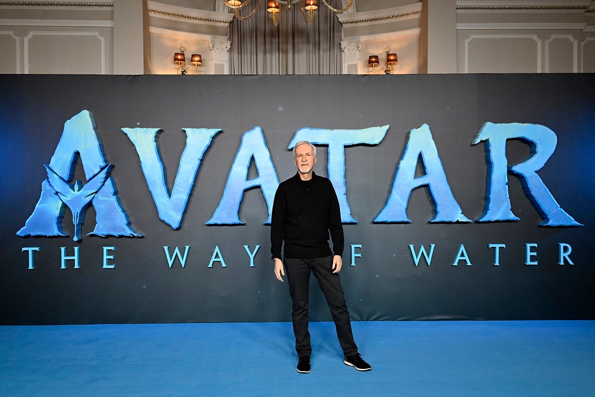 James Cameron at photocall for 'Avatar: The Way of Water'