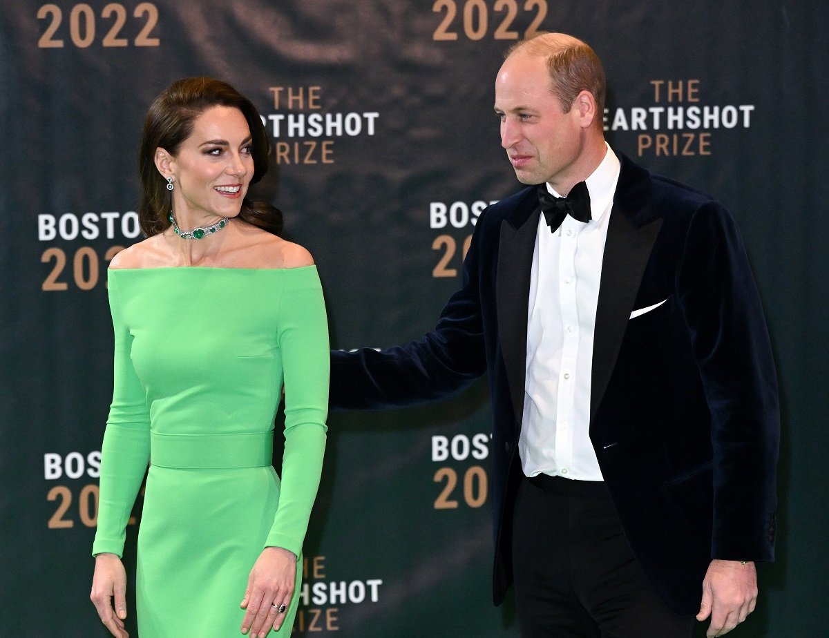 Kate Middleton and Prince William attend The Earthshot Prize 2022 at MGM Music Hall in Boston