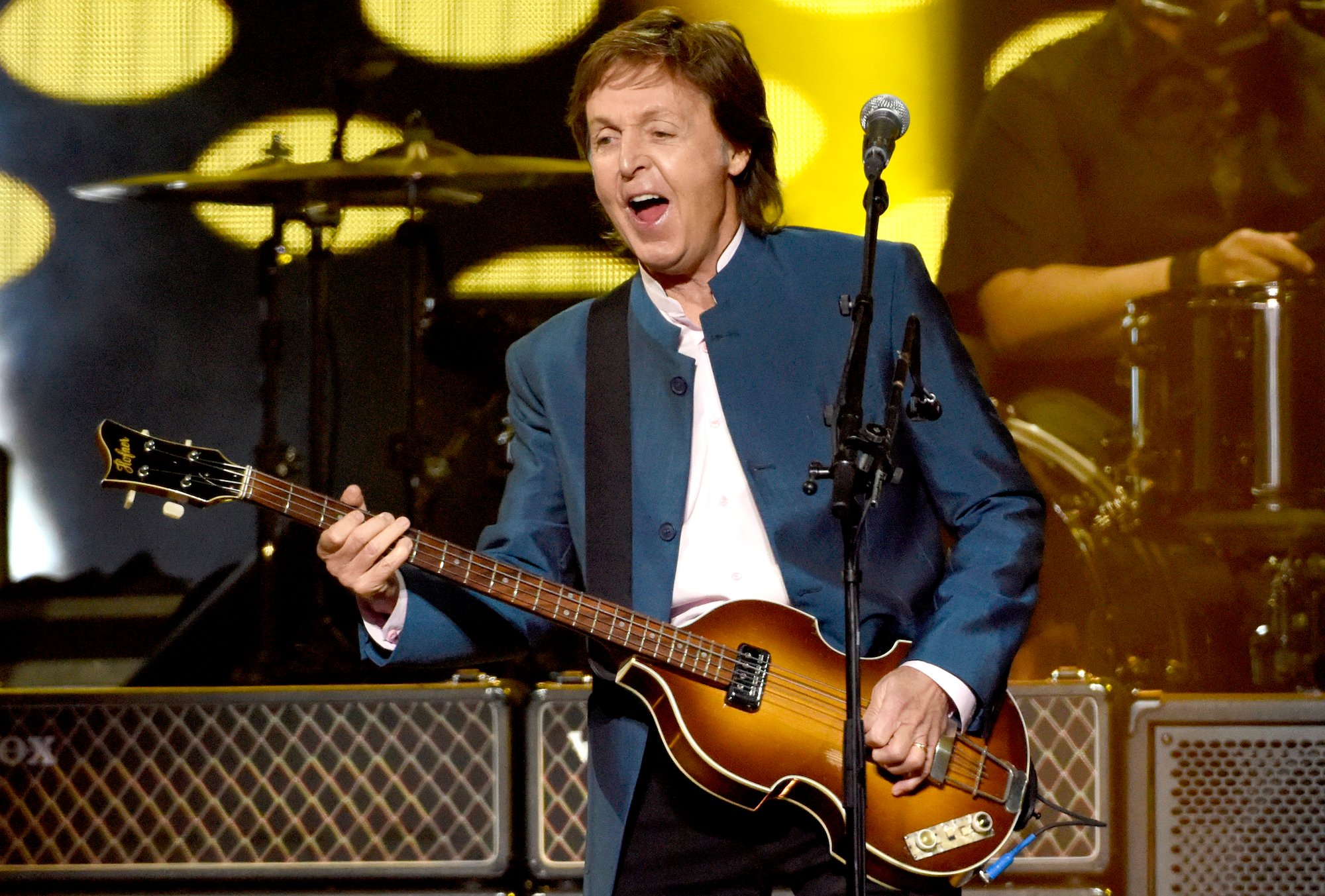 Paul McCartney performs at the opening night of the Golden 1 Center in Sacramento, California