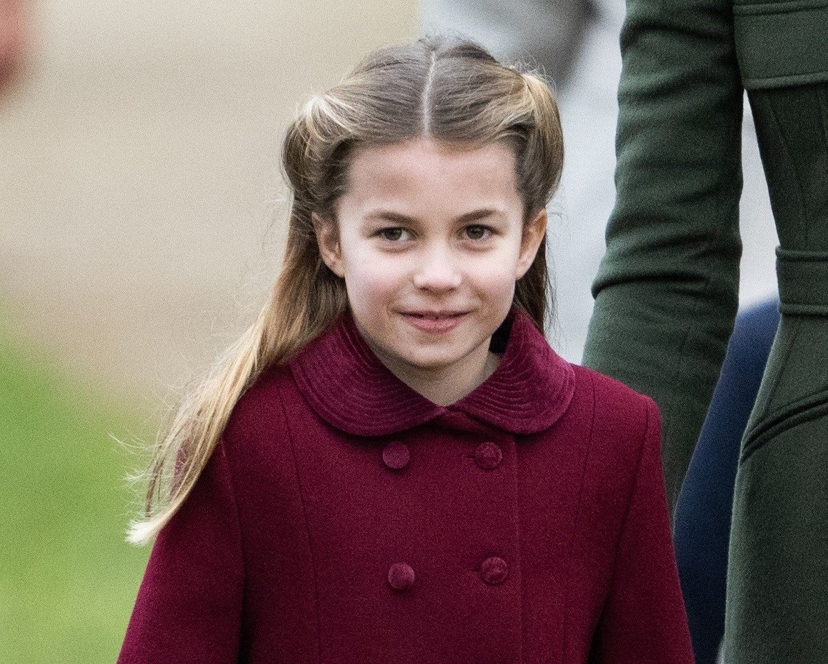 Princess Charlotte Attends The Christmas Day Service At Sandringham On December 25 2022  
