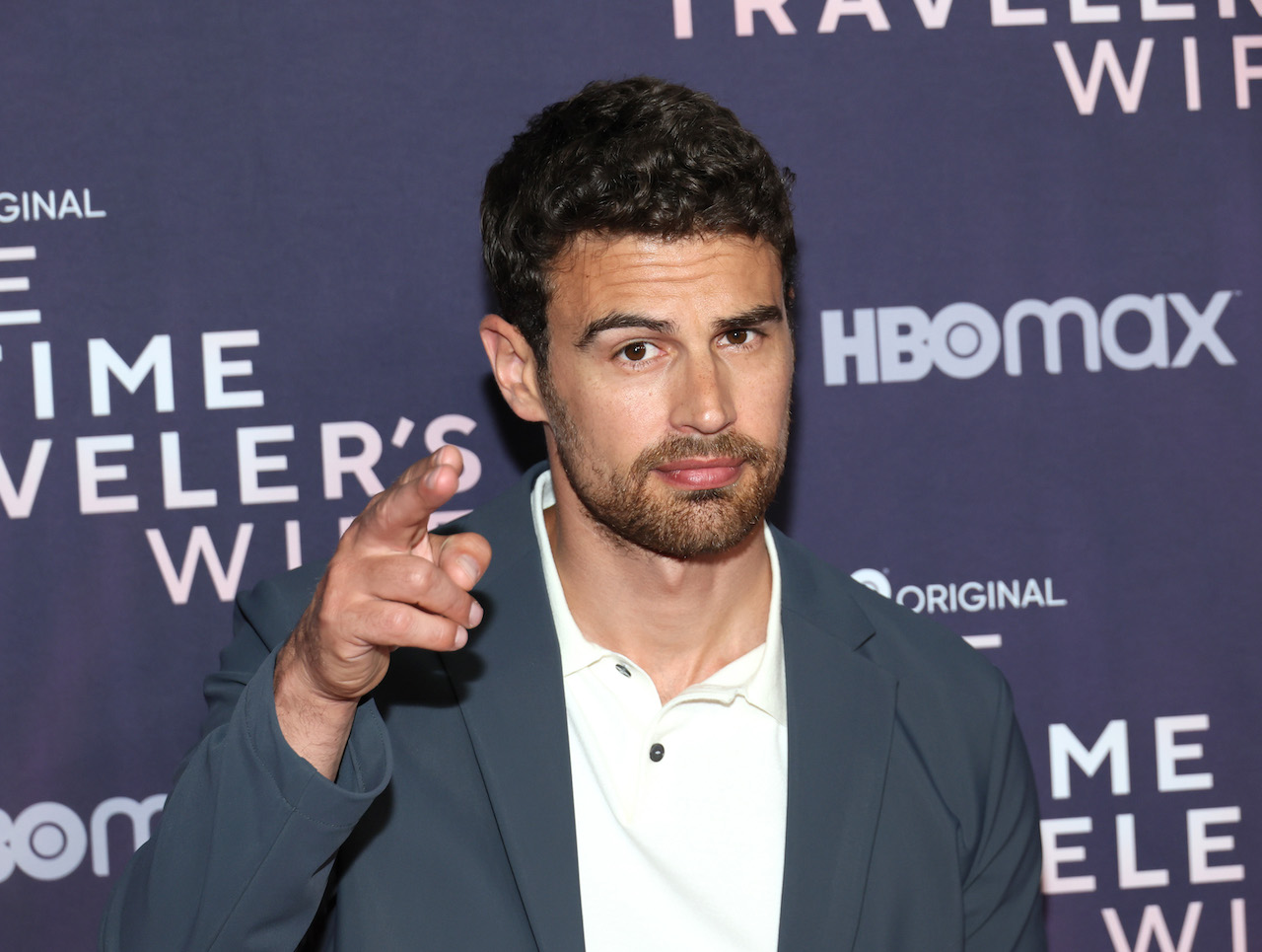 Theo James attends HBO's "The Time Traveler's Wife" New York Premiere at The Morgan Library on May 11, 2022.