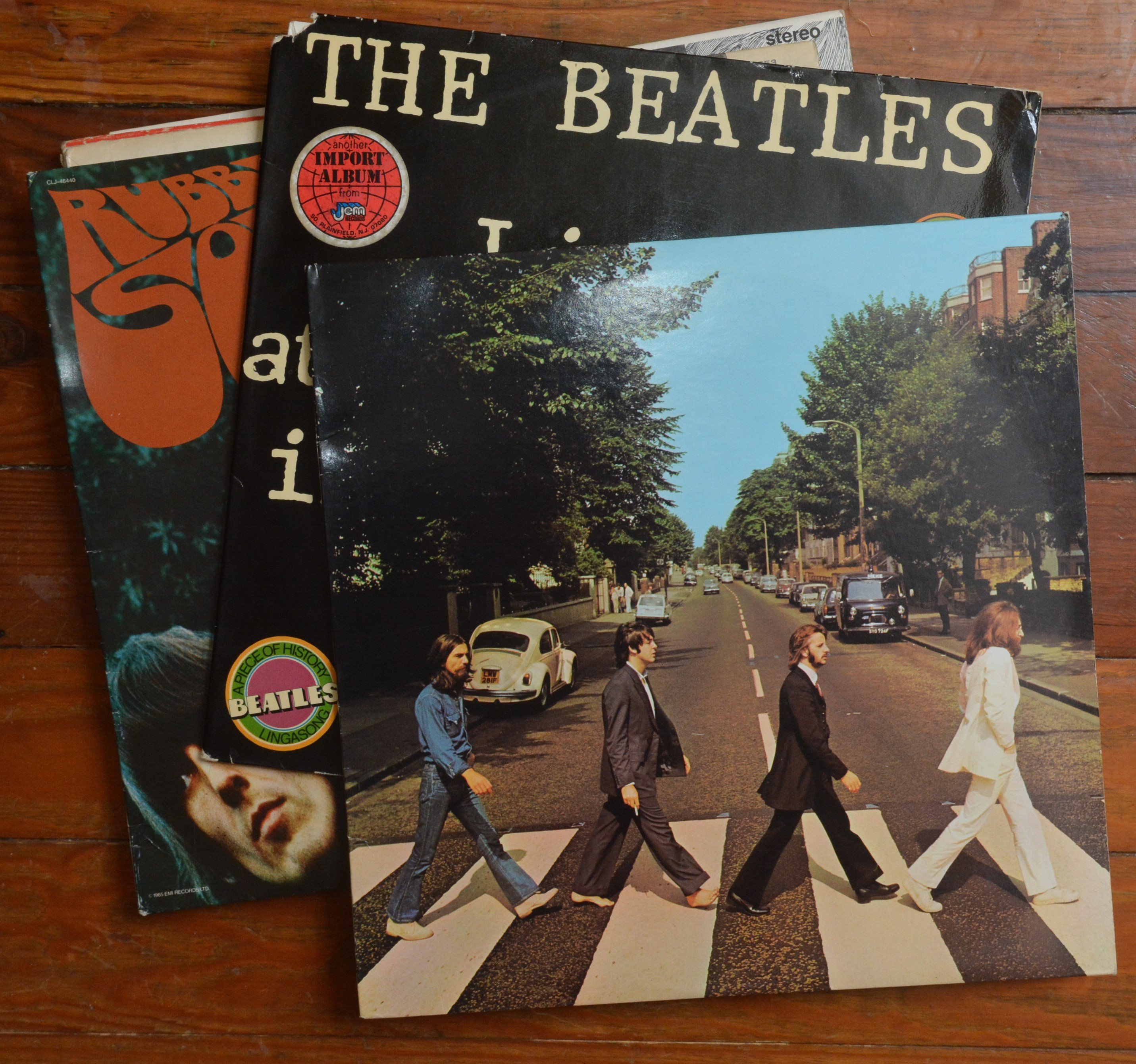 Vinyl Beatles albums