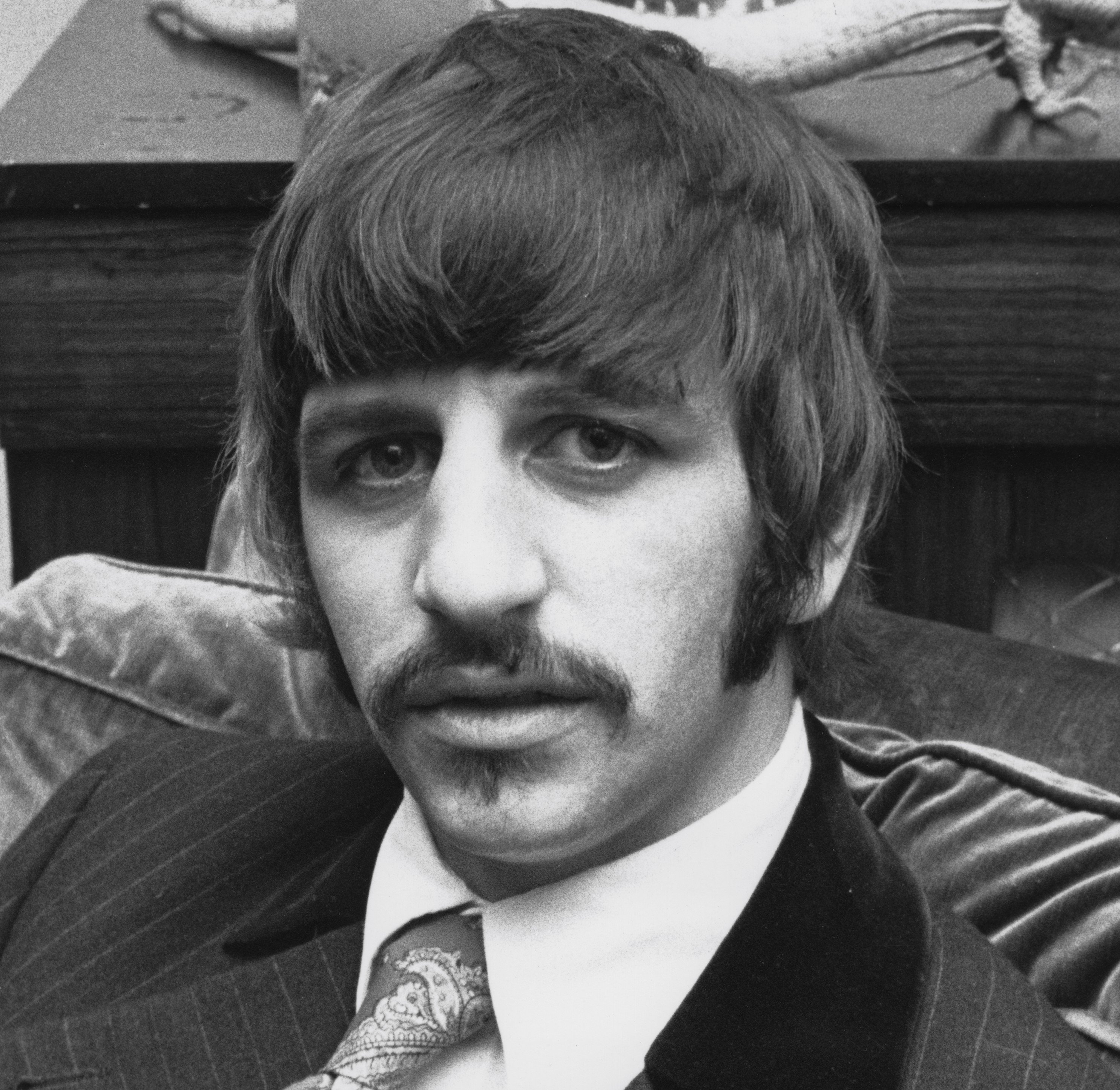 The Beatles' Ringo Starr in a suit