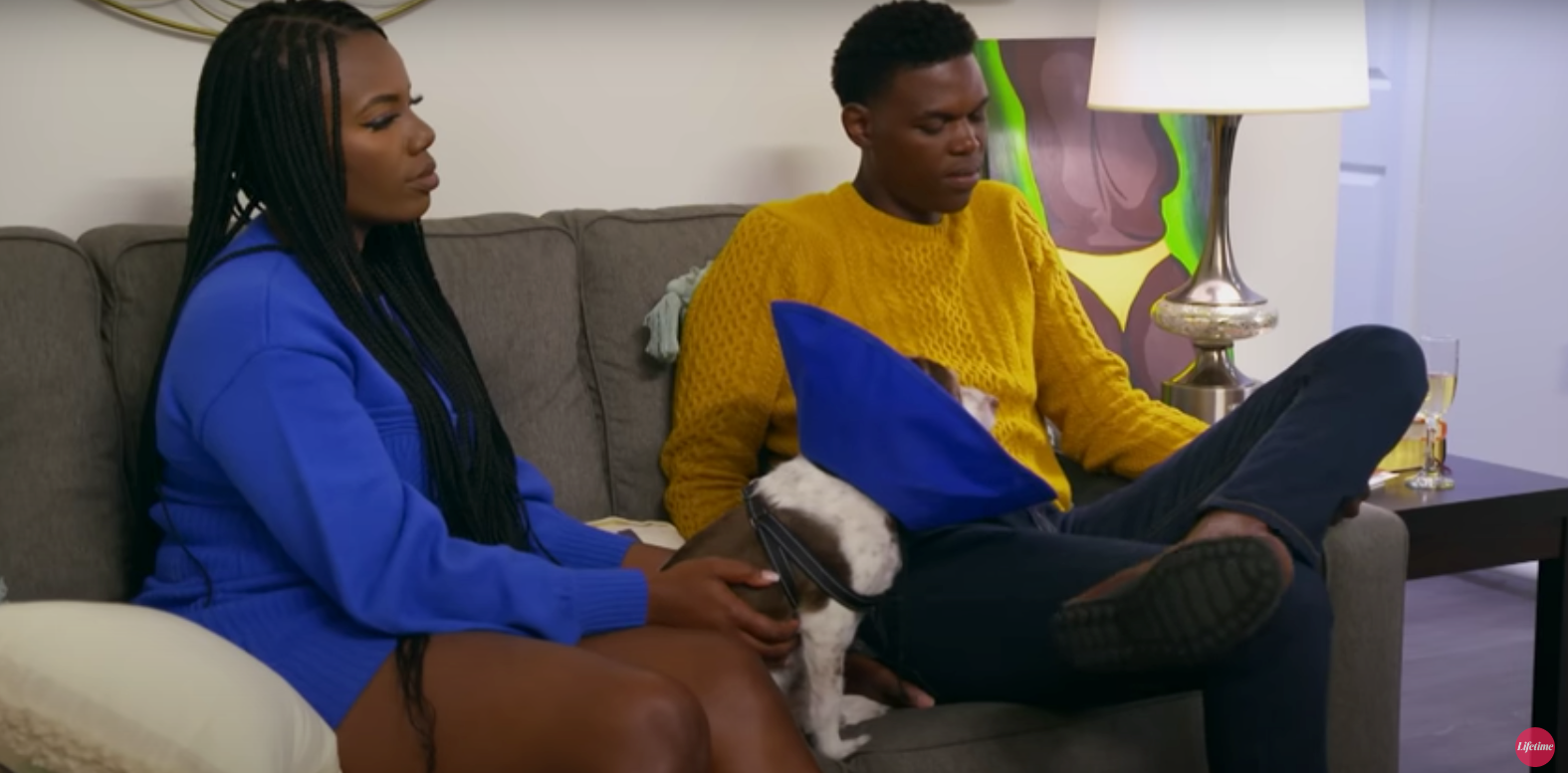 'Married at First Sight' Season 15 stars Alexis and Justin with dogs