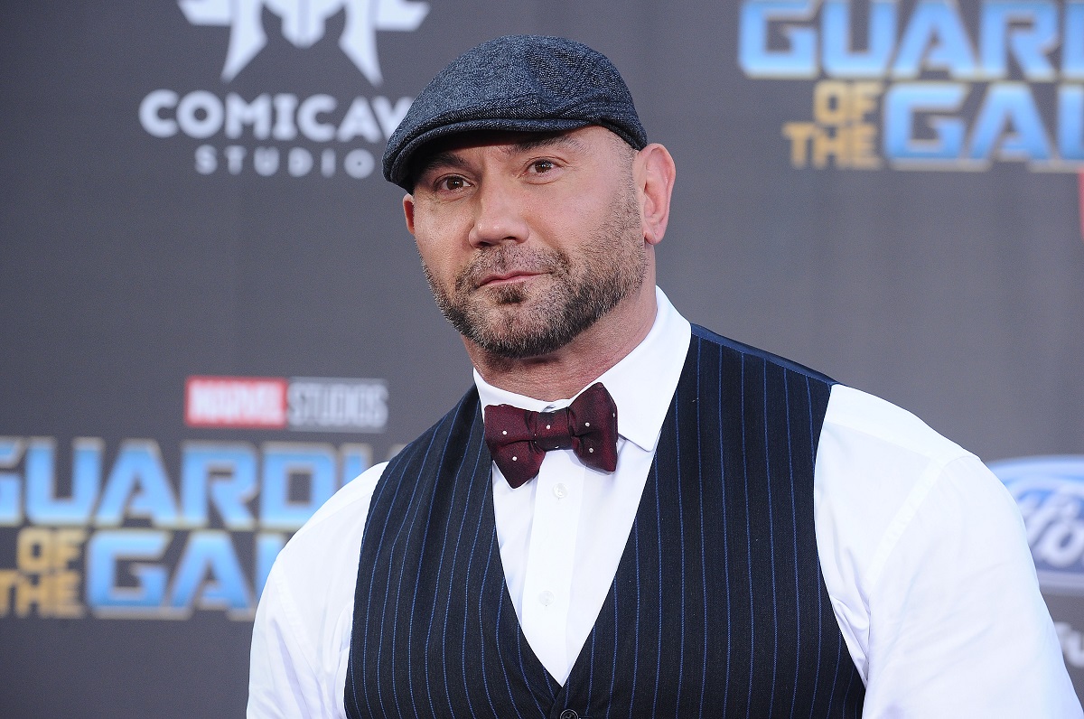 Dave Bautista at the premiere of 'Guardians of the Galaxy Vol. 2'.