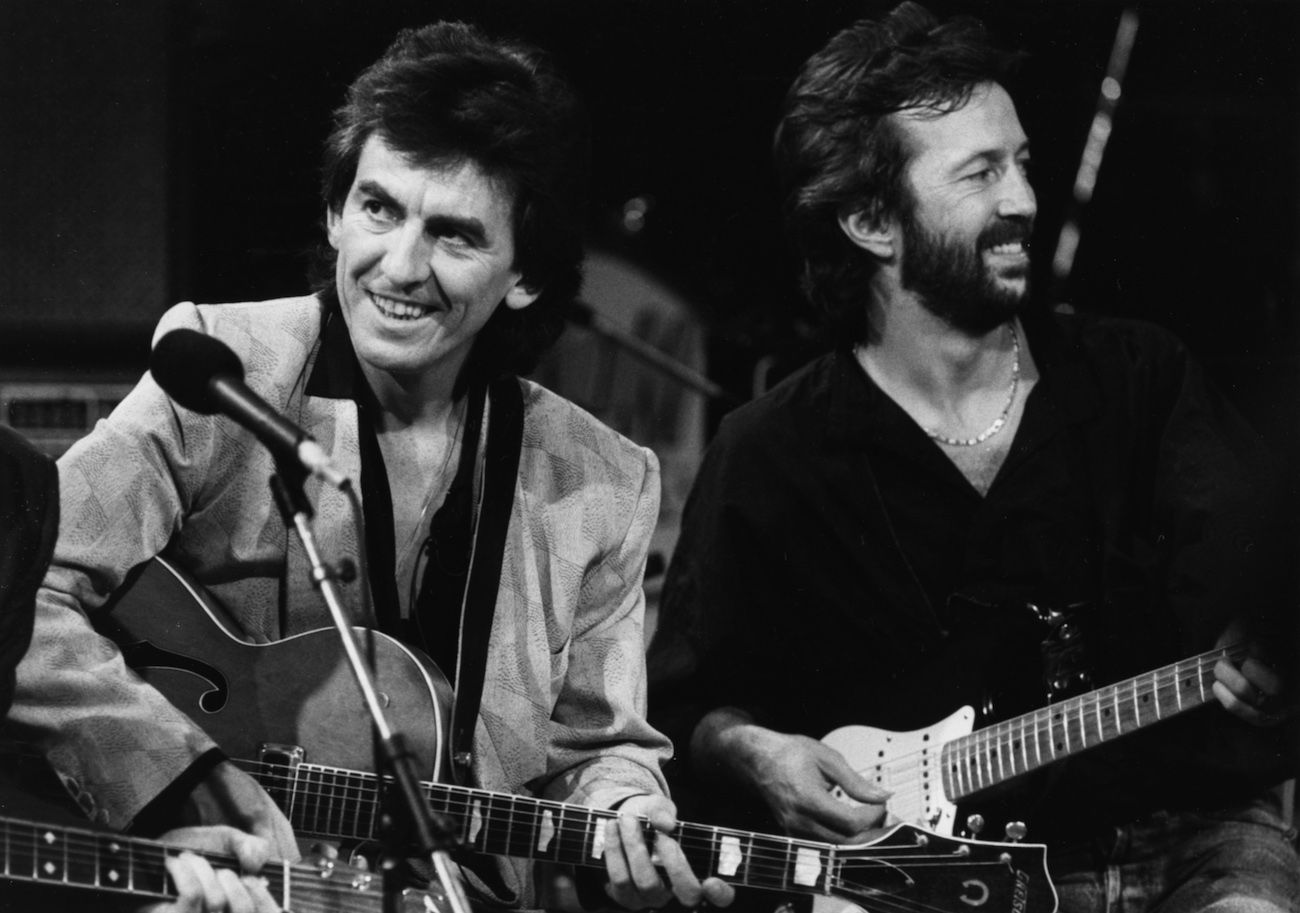 George Harrison Said Looking at Eric Clapton Was 'Like Looking at