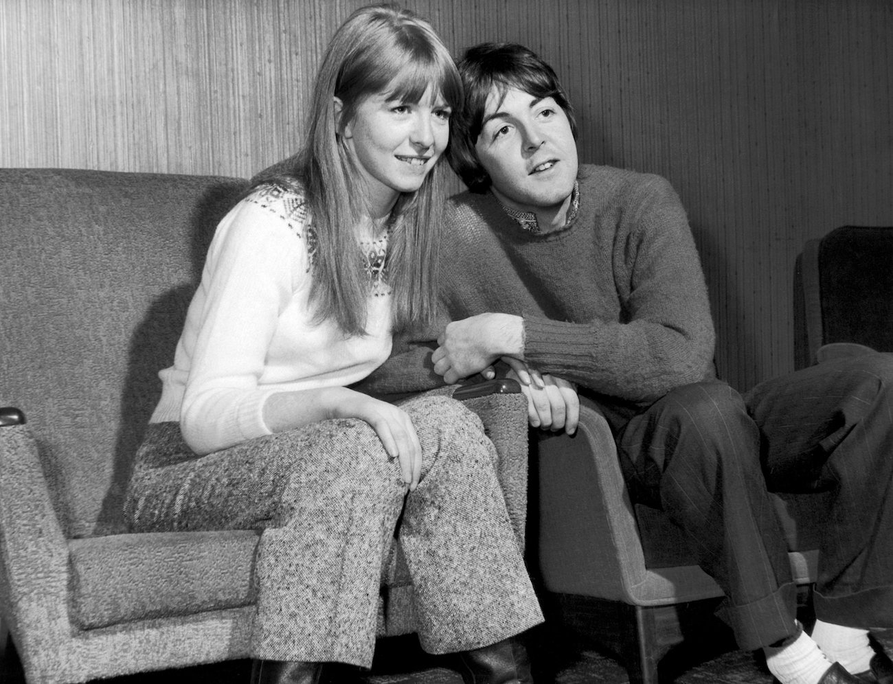 Paparazzi Ambushed Paul McCartney And Former Girlfriend Jane Asher At A   Paul McCartney Jane Asher 1 