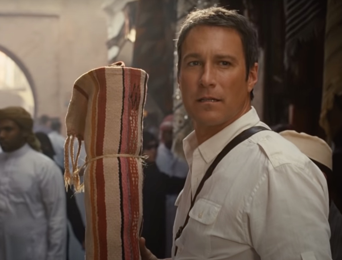 John Corbett films a scene as Aidan in Sexy and the City 2