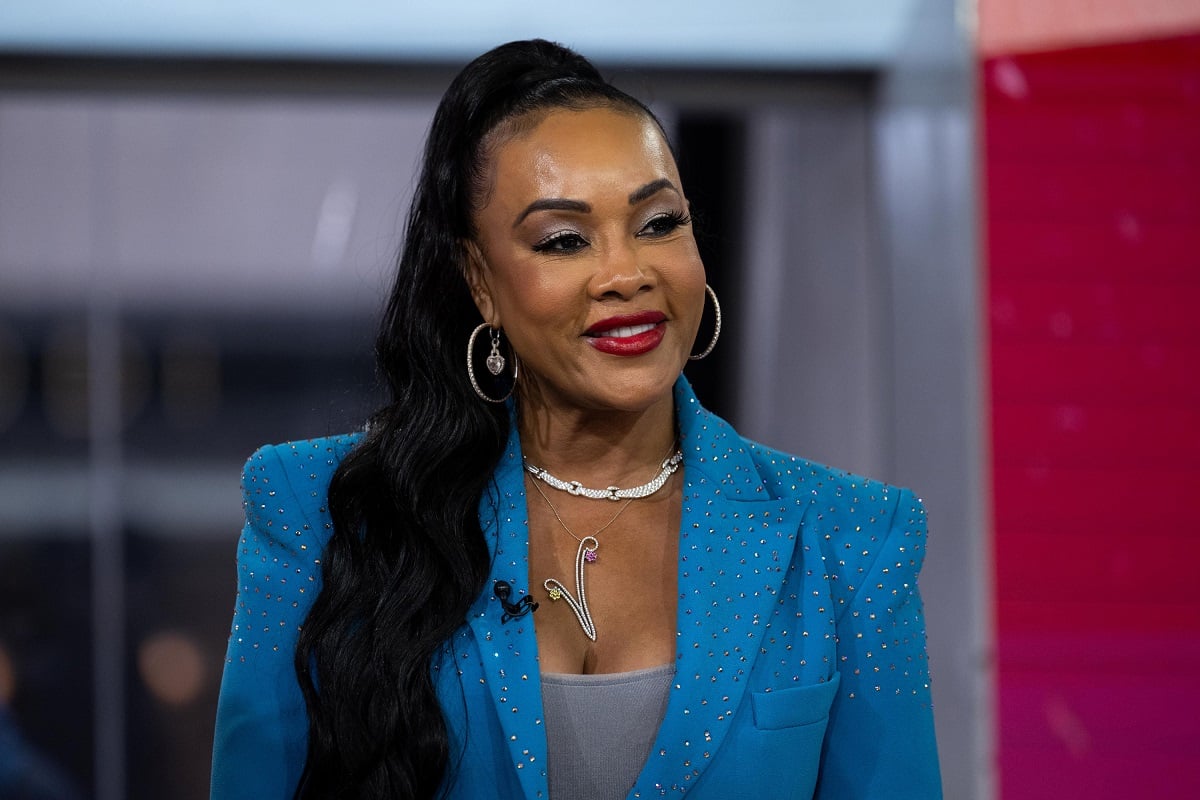 Vivica A. Fox on the Today show.