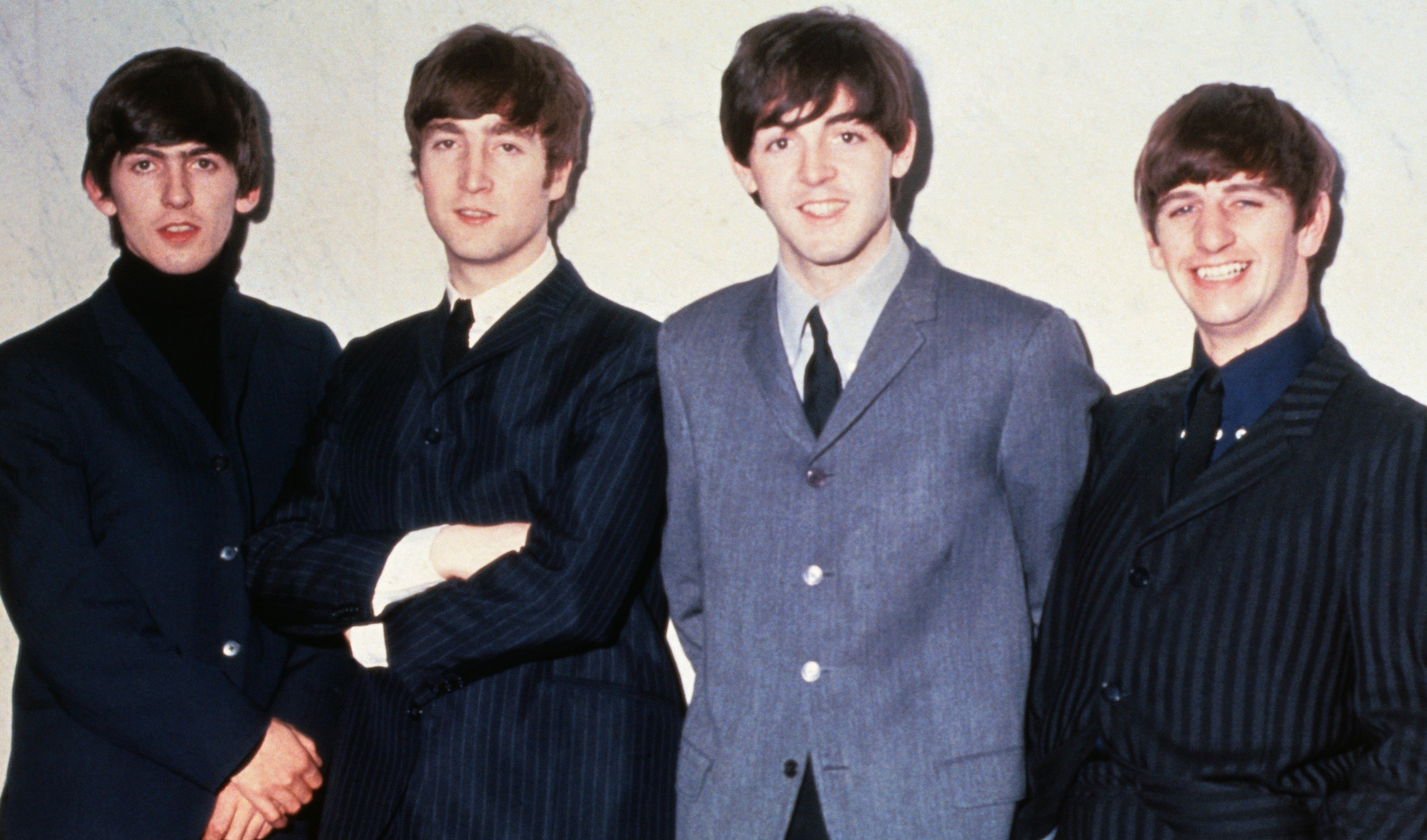 The Beatles on suits during the "Love Me Do" era