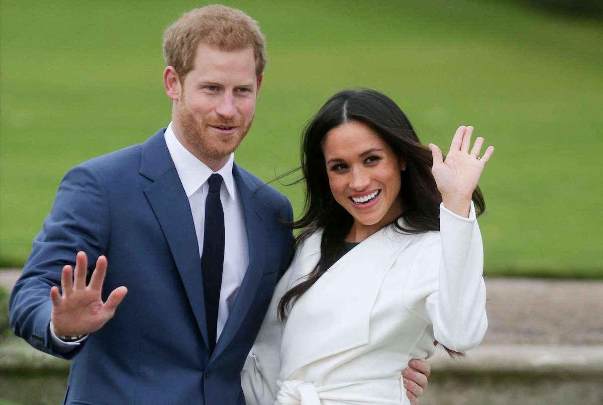 Small Meghan Markle Engagement Announcement Photocall Hand Gesture Showed Different ‘Prize’