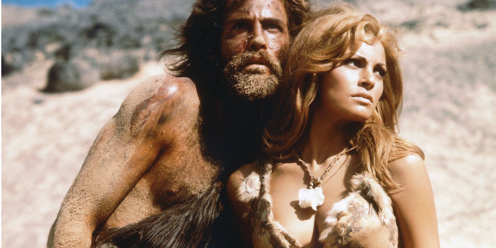 John Richardson and Raquel Welch co-starred in the film 'One Million Years B.C.'