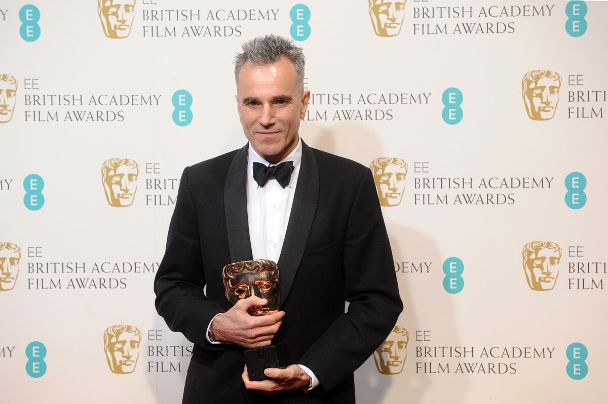 Daniel Day-Lewis at the BAFTAS.