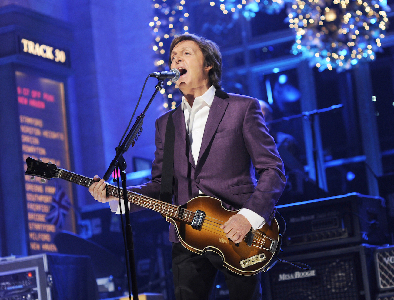 Paul McCartney performs on Season 38 of Saturday Night Live