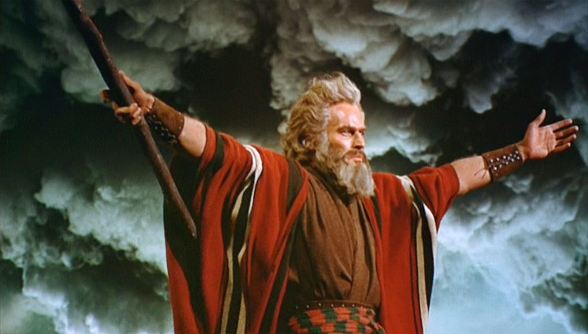 'The Ten Commandments' Star Charlton Heston Played 2 Parts and His Son ...