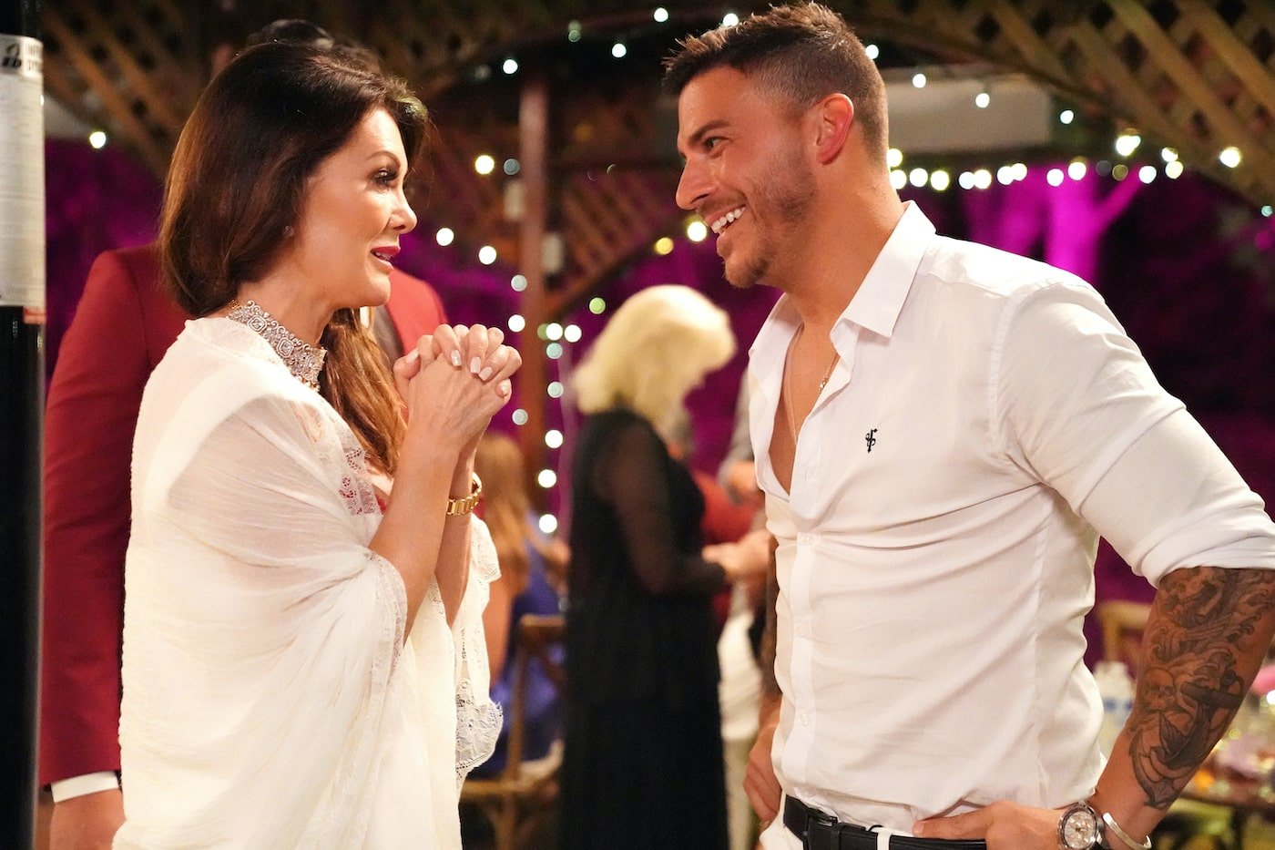 Lisa Vanderpump smiles at Jax Taylor on 'Vanderpump Rules'