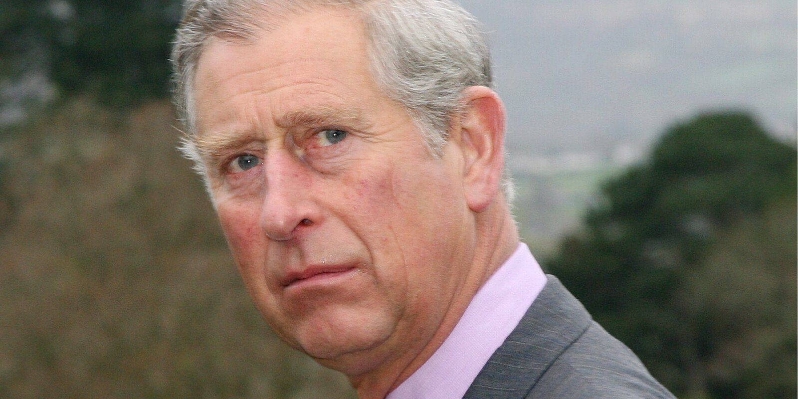 King Charles III photographed on a visit to Bodnant Gardens in the Conwy Valley on April 25th in Bodnant, Wales.