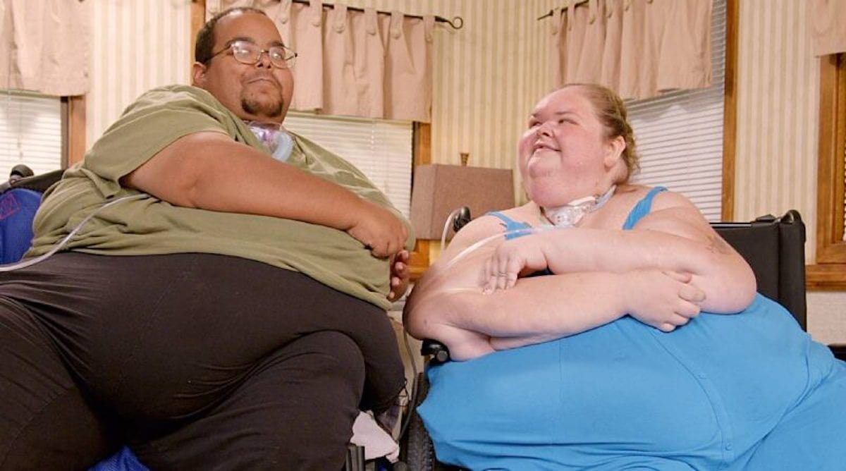 Caleb Willingham and Tammy Slaton in episode 8 of '1000-Lb. Sisters' Season 4