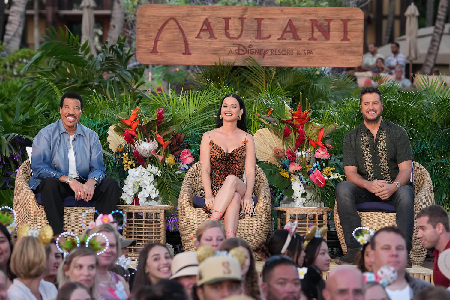 'American Idol' 2023 judges at the Disney Aulani Resort Hawaii