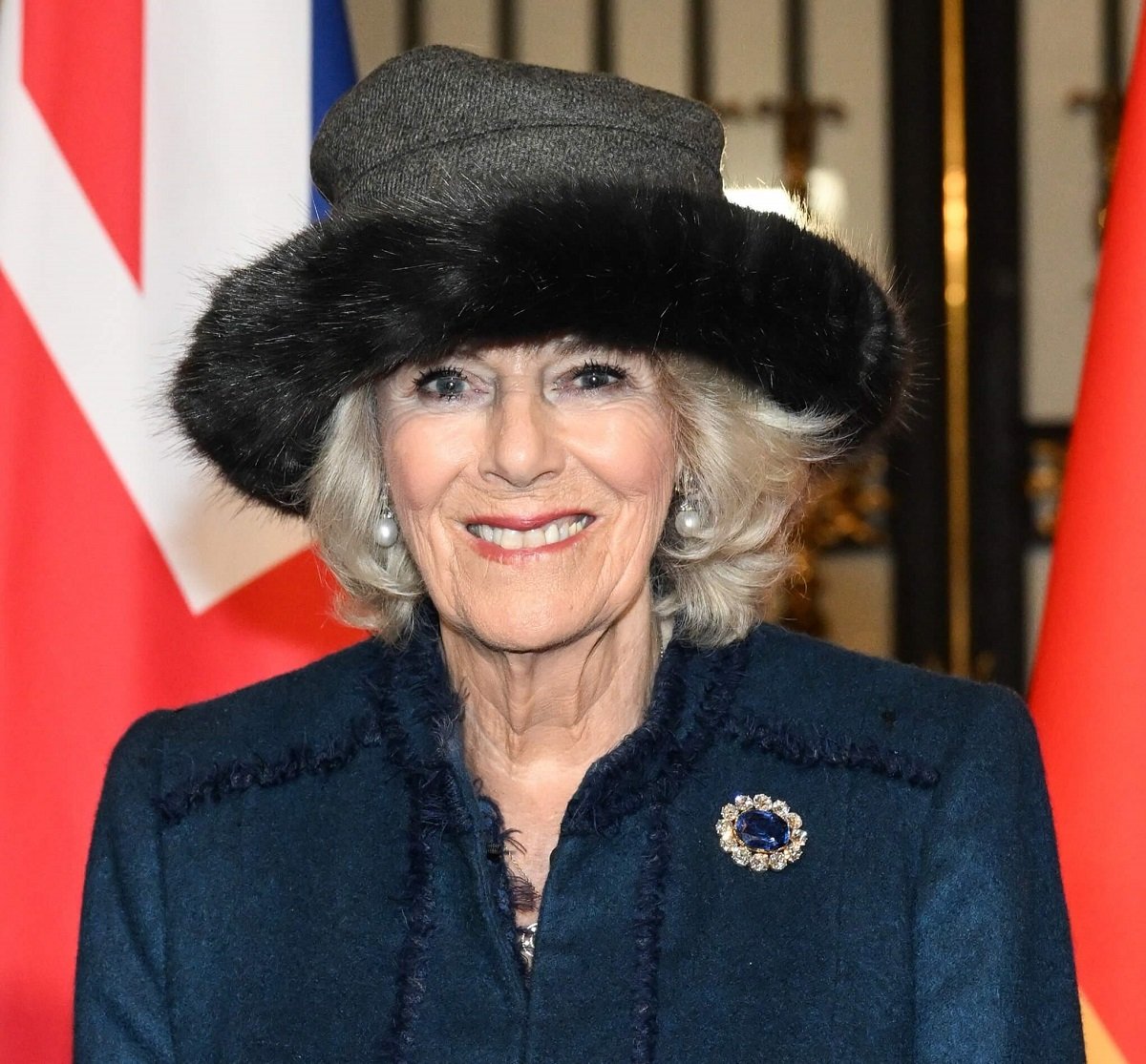 Camilla Parker Bowles visits City Hall in Hamburg, Germany