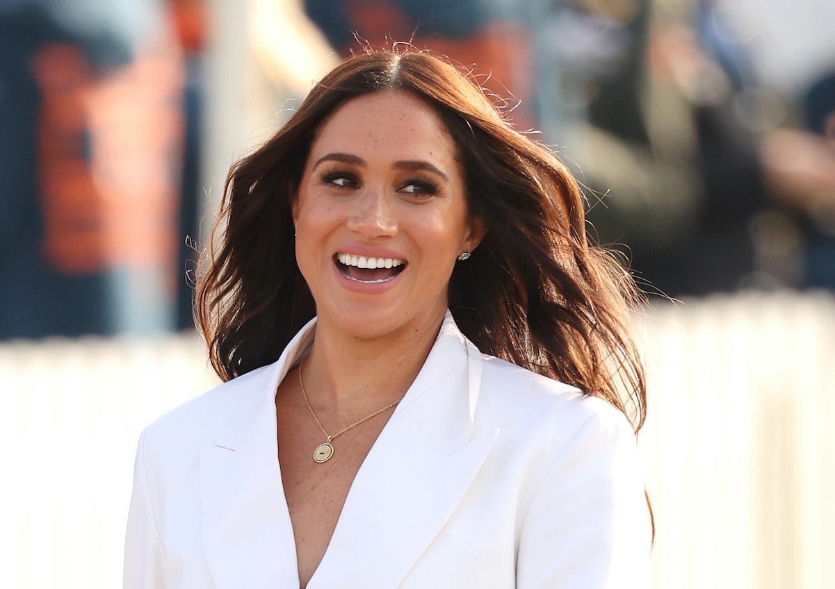 Meghan Markle smiling